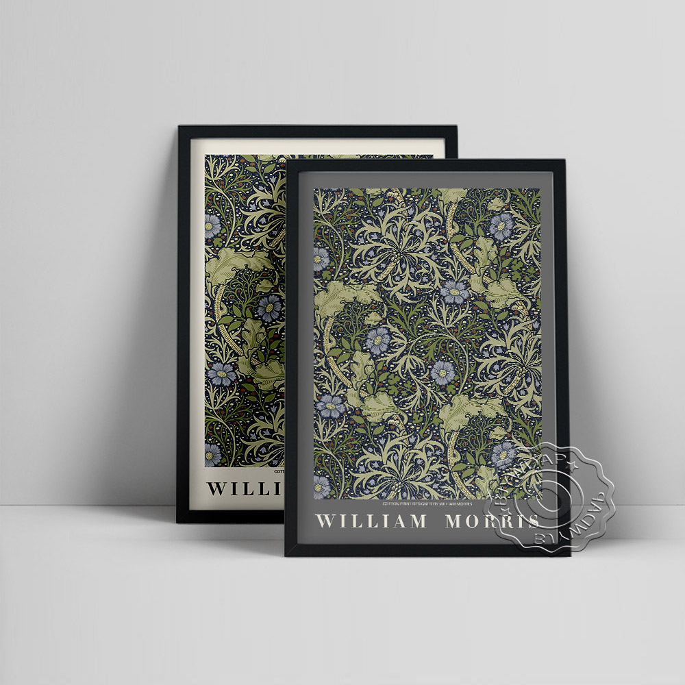 Home Textiles Exhibition - William Morris Exhibition Museum Poster, Botanical
