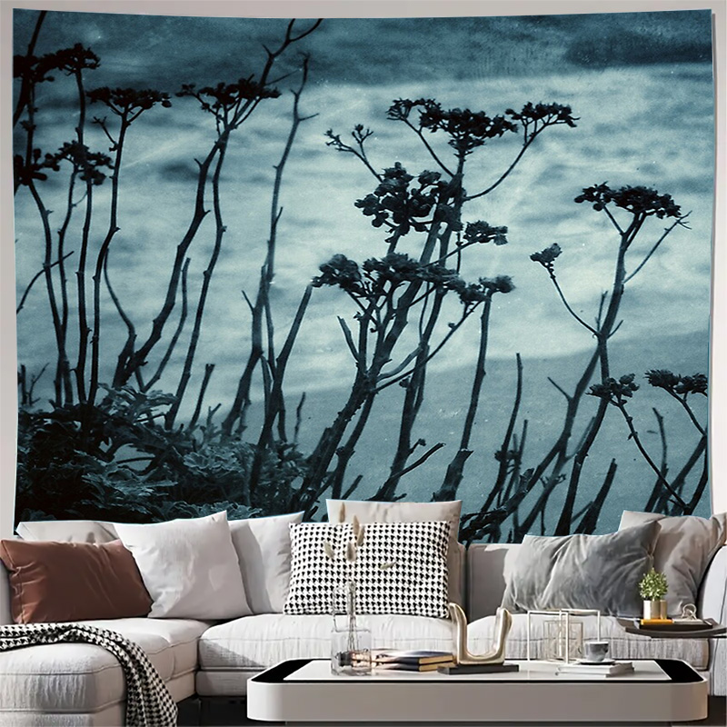 Vintage Home Textiles - Bohemian Tapestry Nature Forest Wall Hanging