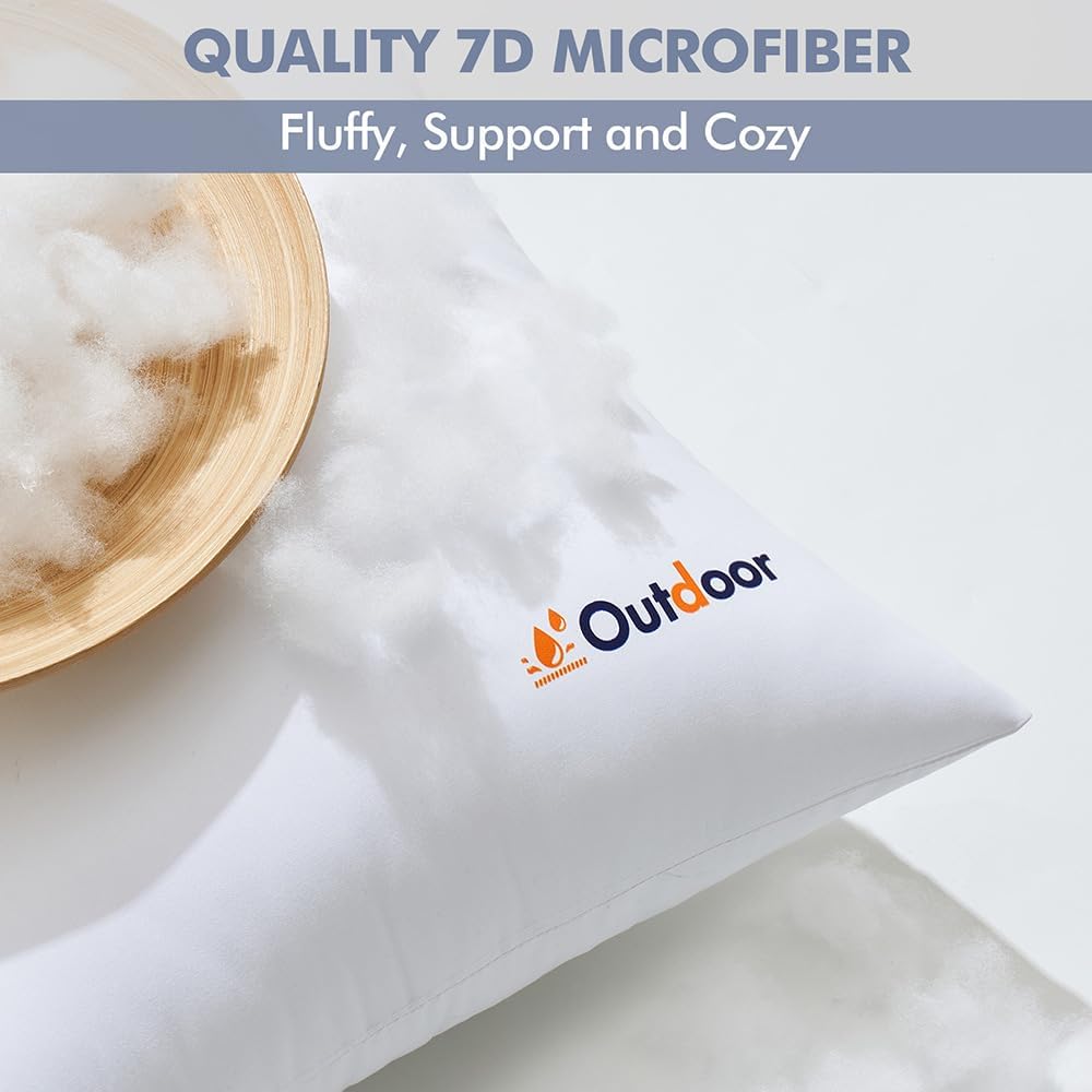 Set Of 4 18x18 Waterproof Thro - Pillow Insert 18X18 avaliação e preço
