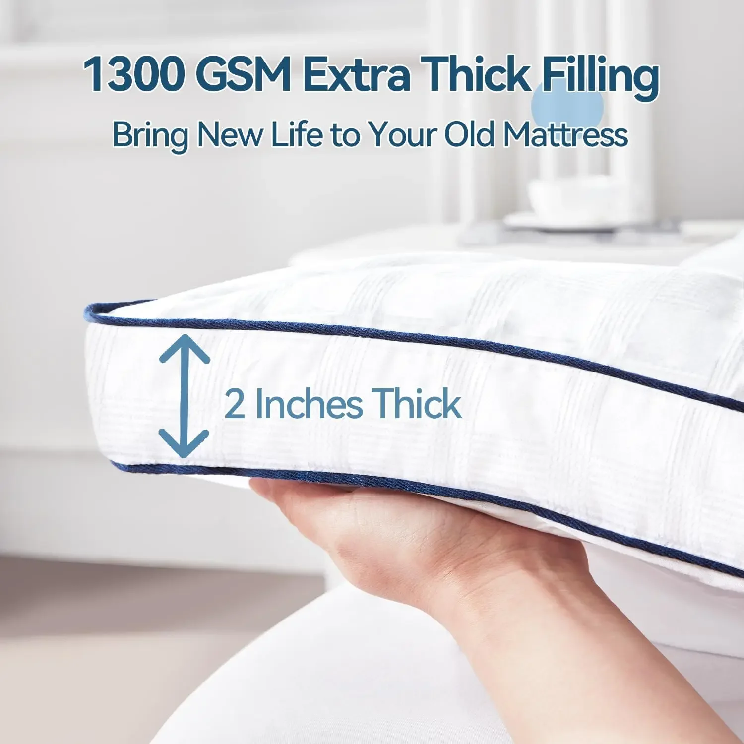 BestsellerMattress Topper for  - Mattress Pad Topper avaliação e preço