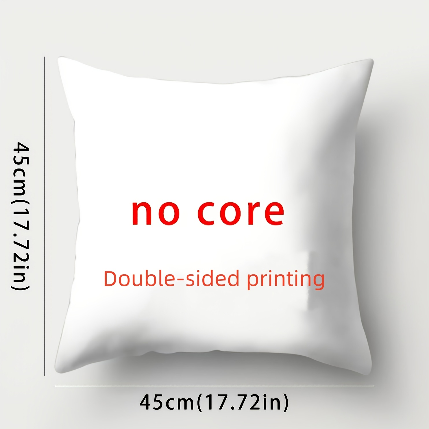 2D Flat Set of 2 18x18 Inch Do - Pillow Insert 18X18 avaliação e preço