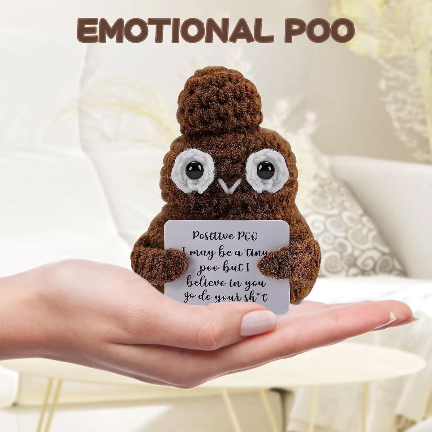 Handmade Funny Crochet Emotion - Home Textiles Today avaliação e preço