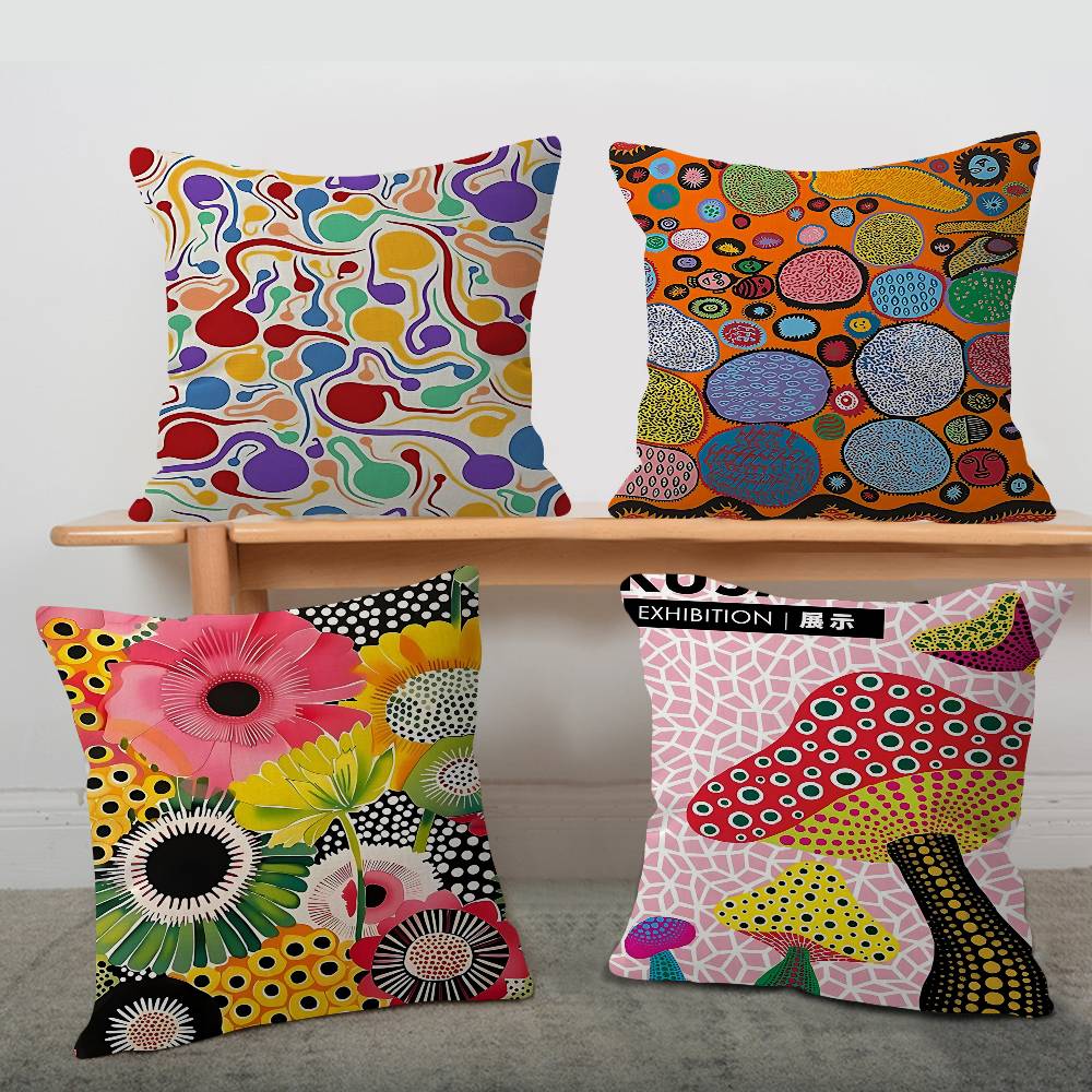 Yayoi Kusama Art Exhibition Pu - Home Textiles Exhibition avaliação e preço