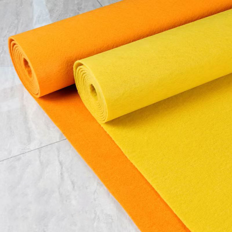 Yellow Disposable Carpet for W - Home Textiles Exhibition avaliação e preço