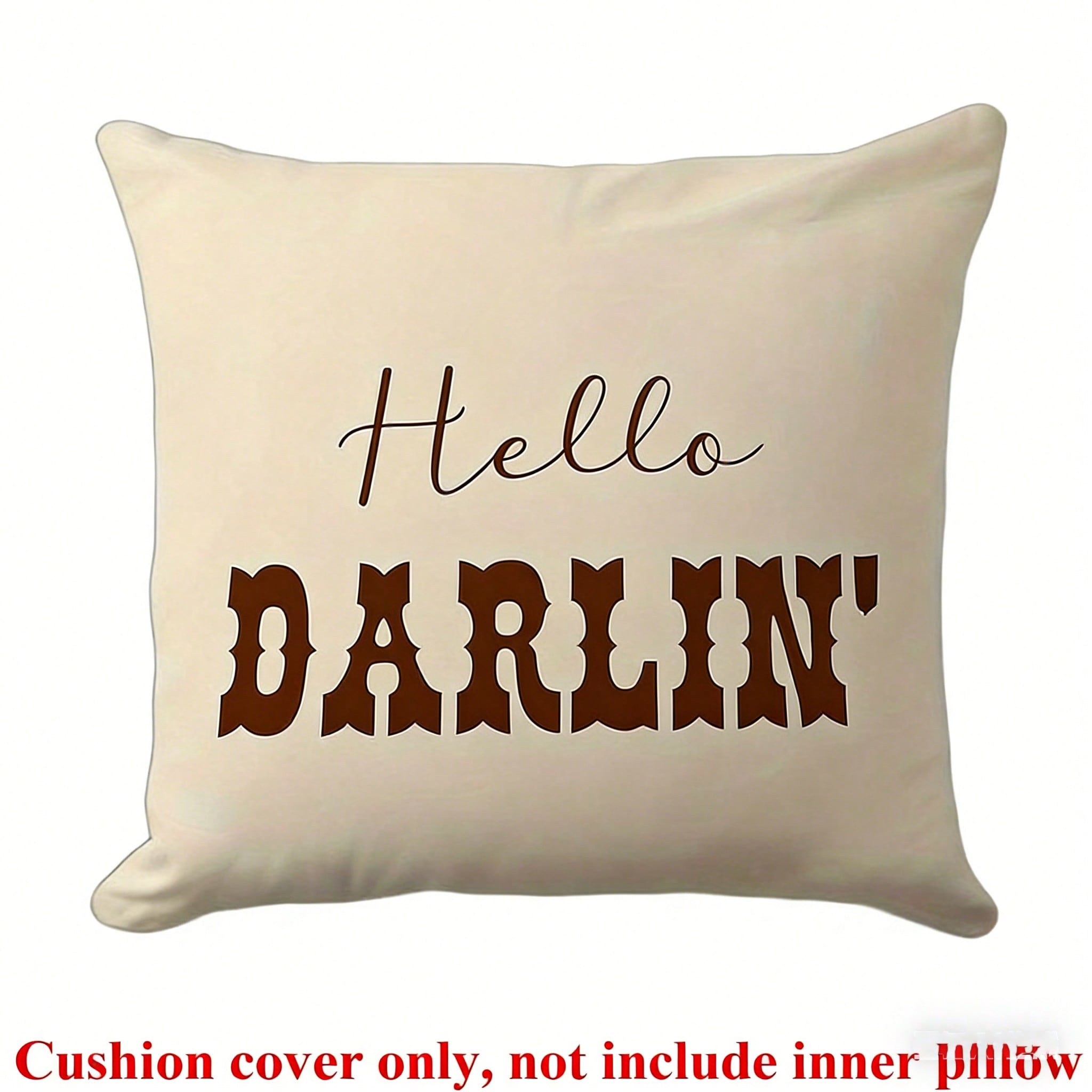 2pcs Western Cowboy Throw Pill - Pillow Insert 18X18 avaliação e preço