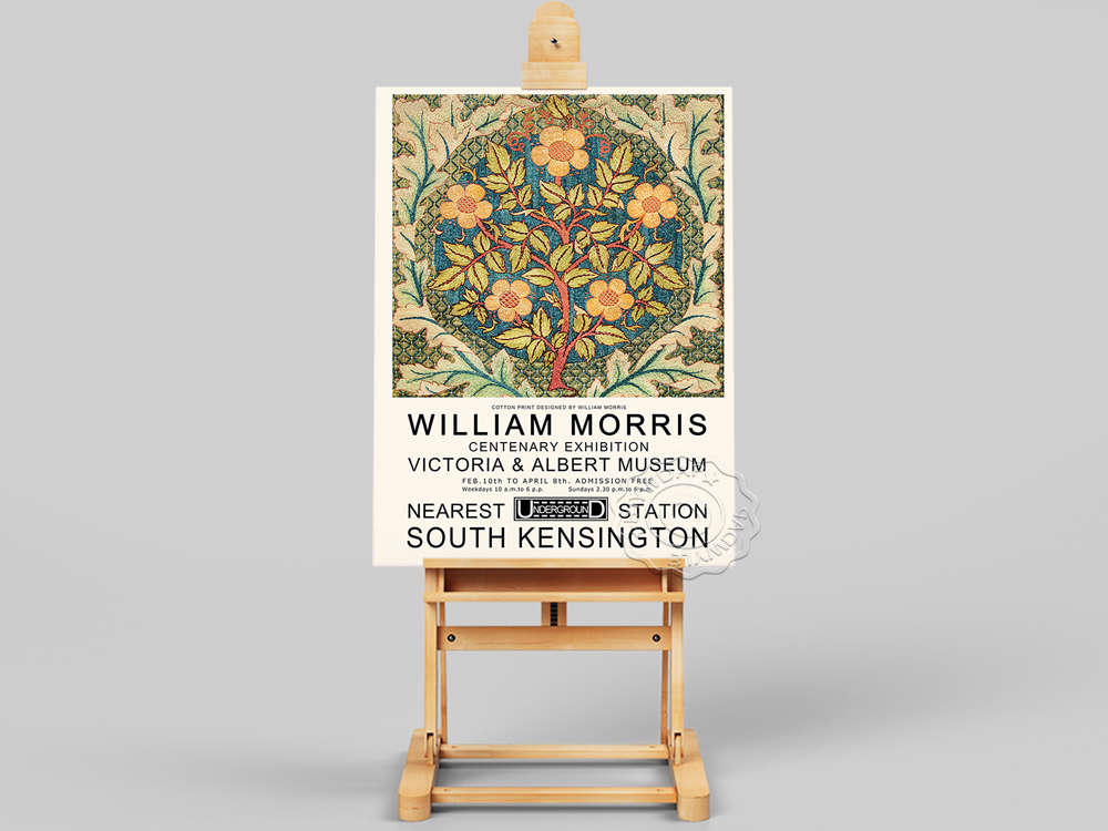 William Morris Botanical Fabri - Home Textiles Exhibition avaliação e preço