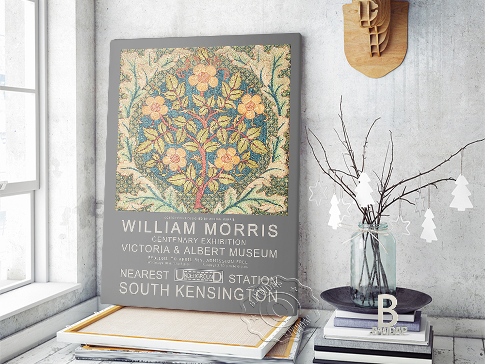 William Morris Botanical Fabri - Home Textiles Exhibition avaliação e preço