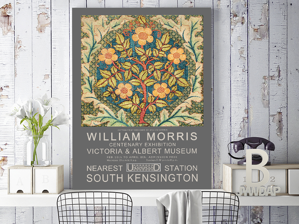 William Morris Botanical Fabri - Home Textiles Exhibition avaliação e preço