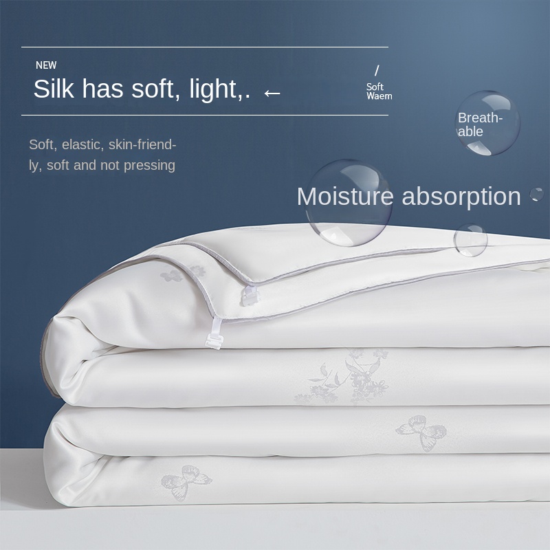 100% Mulberry Silk Comforters  - Quilt Cotton Summer avaliação e preço