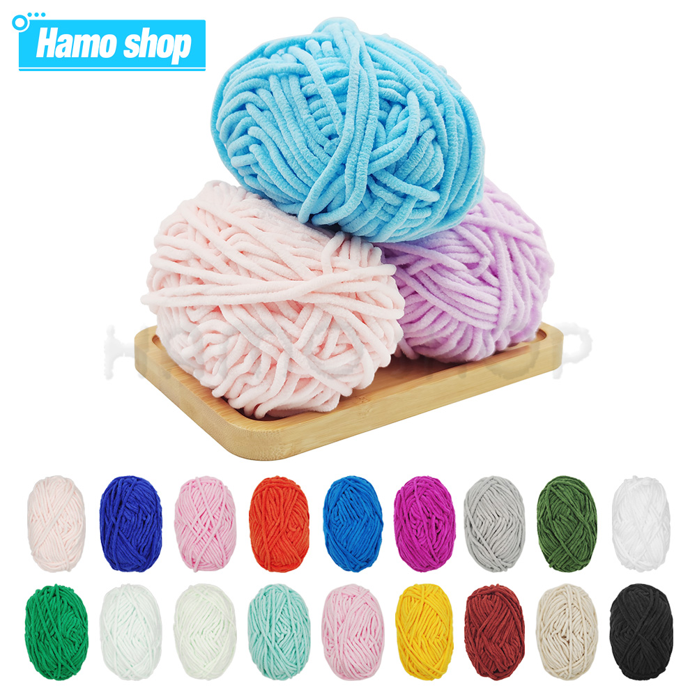 50g/Ball Ice Stripe Line Yarn  - Wool Blanket Herringbone avaliação e preço