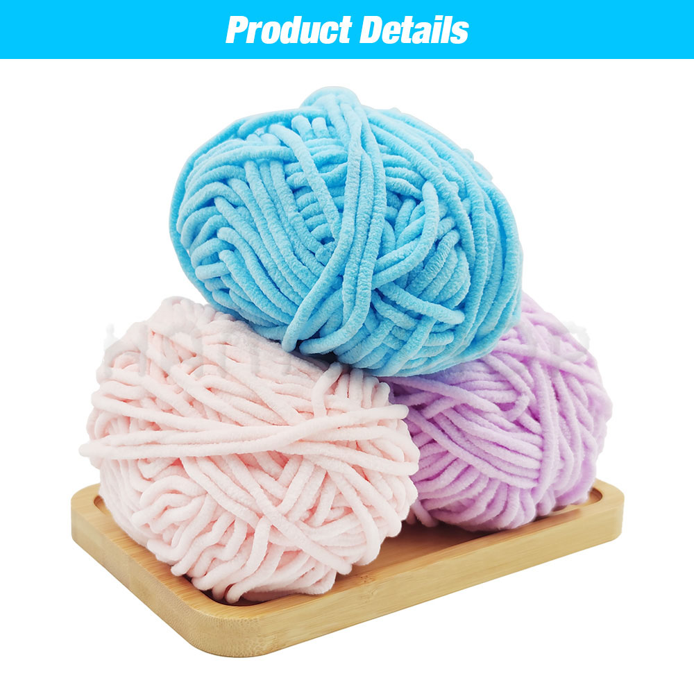 50g/Ball Ice Stripe Line Yarn  - Wool Blanket Herringbone avaliação e preço