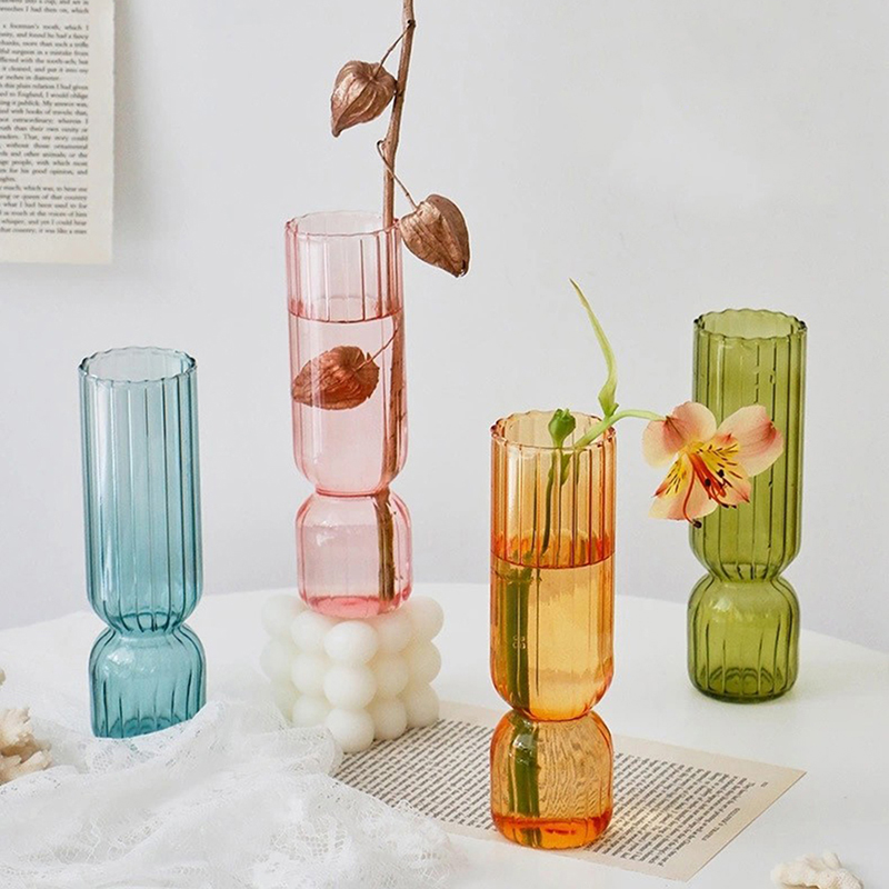 Nordic Glass Vase Small Glass  - Xt Home Textiles avaliação e preço