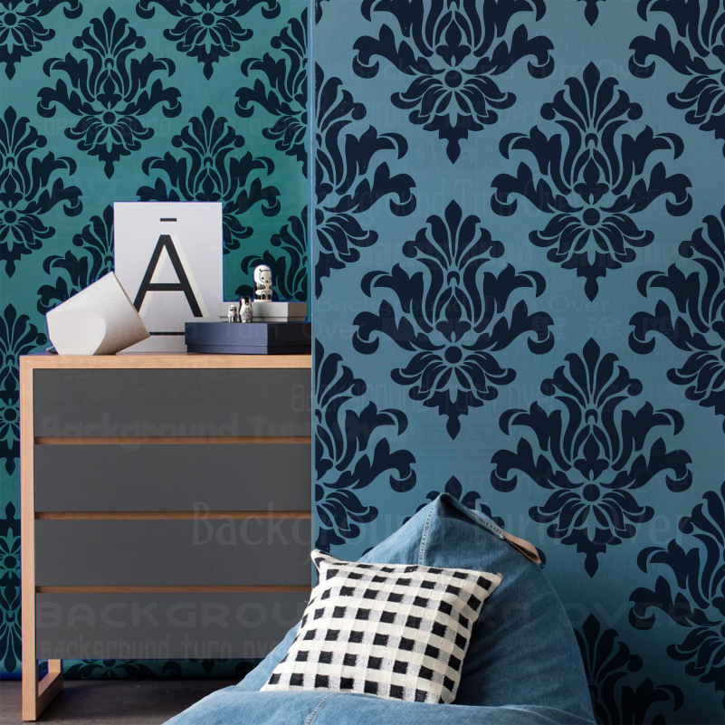 40cm - 80cm Stencil Wall For P - Vintage Home Textiles avaliação e preço