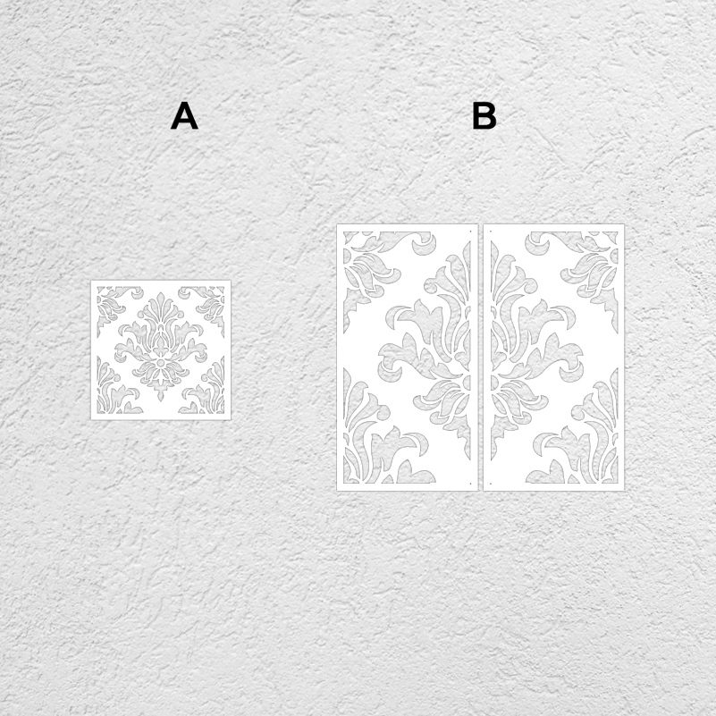 40cm - 80cm Stencil Wall For P - Vintage Home Textiles avaliação e preço