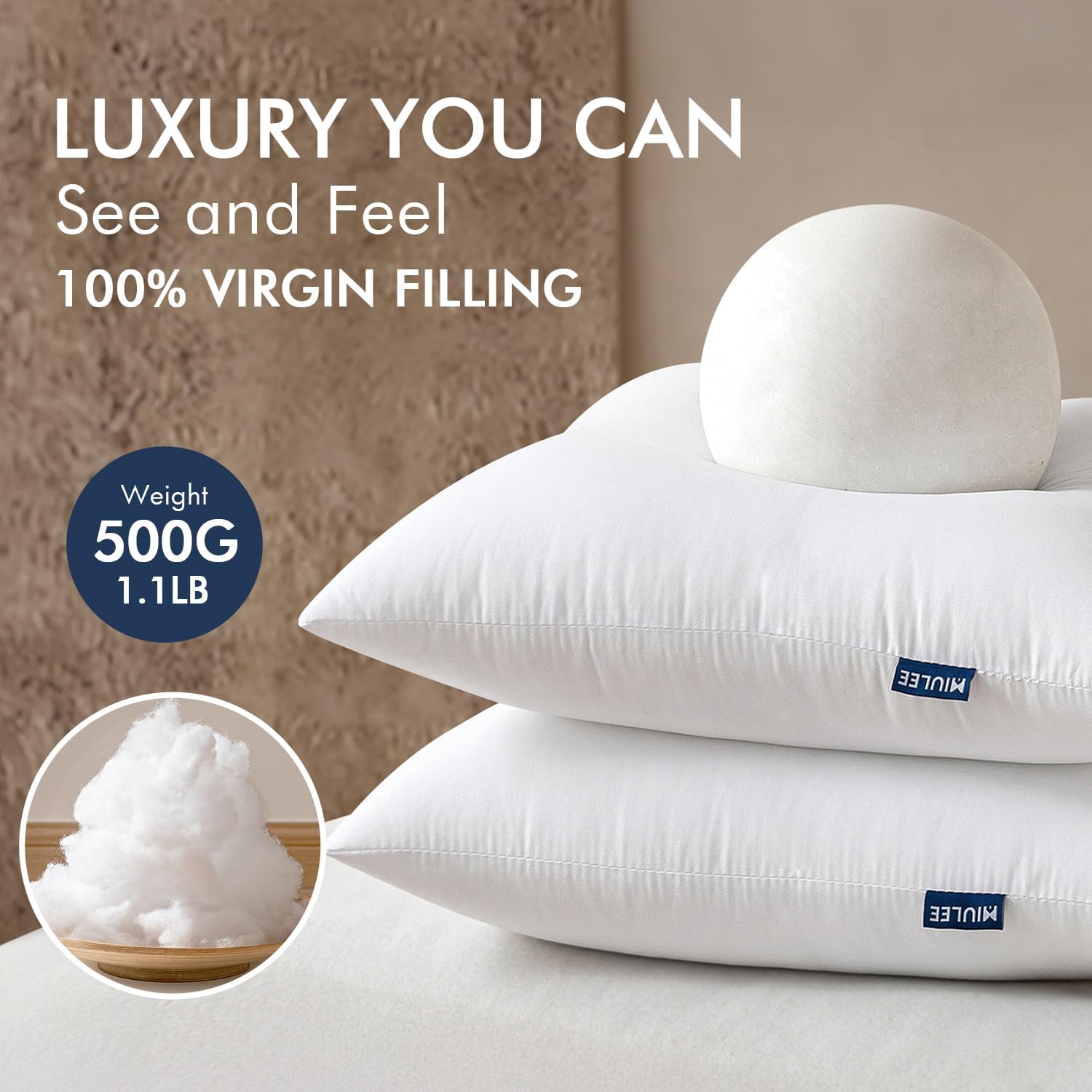 18x18 Pillow Inserts Pack of 2 - Pillow Insert 18X18 avaliação e preço