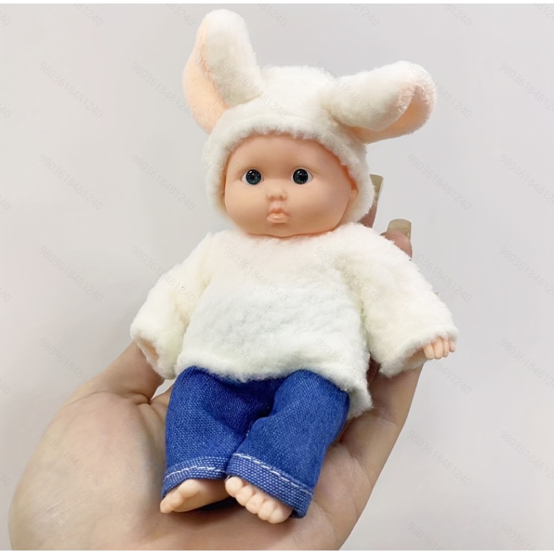 1pc 12cm Reborn Miniature Doll - Home Textiles Today avaliação e preço