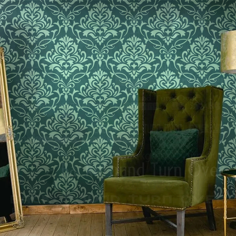 40cm - 80cm Wall Stencil Decor - Vintage Home Textiles avaliação e preço