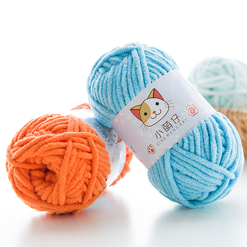 50Grams DIY Knitting Yarn Wool - Wool Blanket Herringbone avaliação e preço