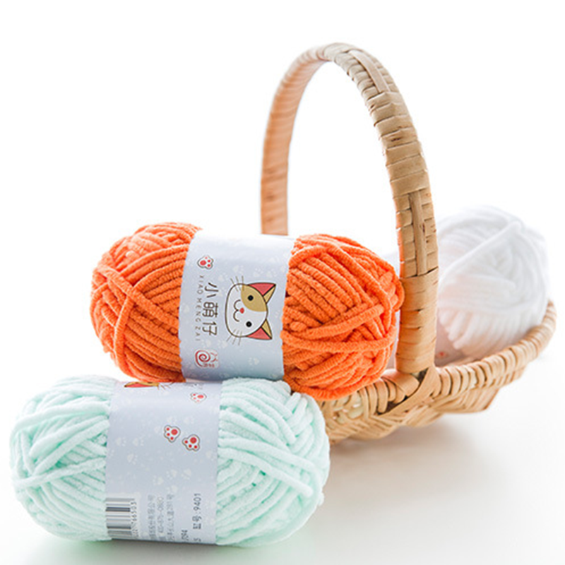 50Grams DIY Knitting Yarn Wool - Wool Blanket Herringbone avaliação e preço