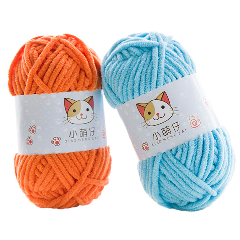 50Grams DIY Knitting Yarn Wool - Wool Blanket Herringbone avaliação e preço