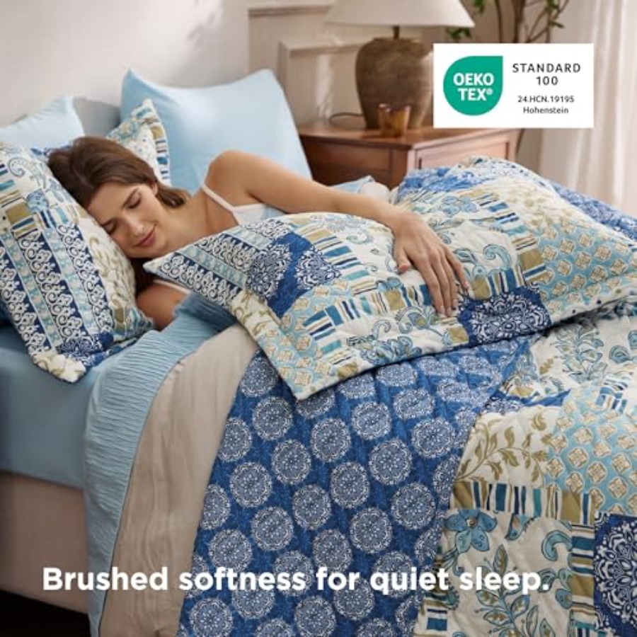 Patchwork Quilt Queen Size - S - Quilt Cotton Summer avaliação e preço