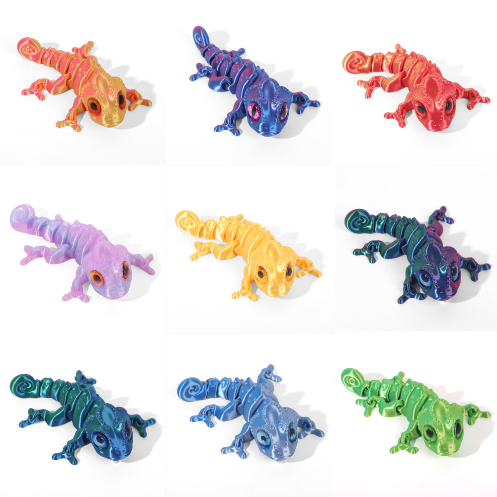 3D Printing Chameleon Figures  - Xt Home Textiles avaliação e preço