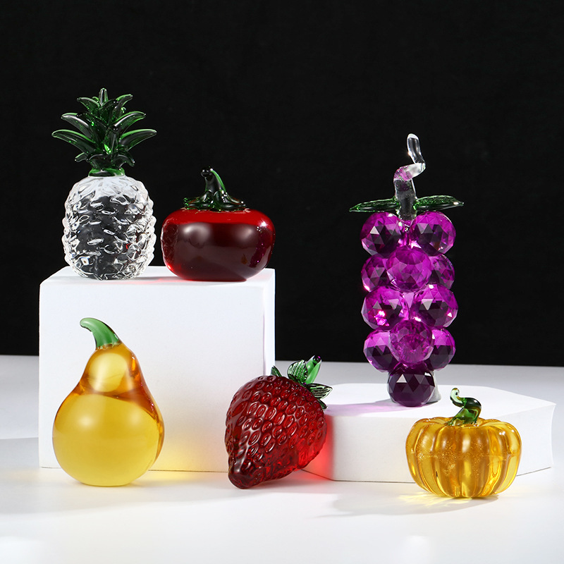 Creative 3D Fruit Crystal Pump - Xt Home Textiles avaliação e preço