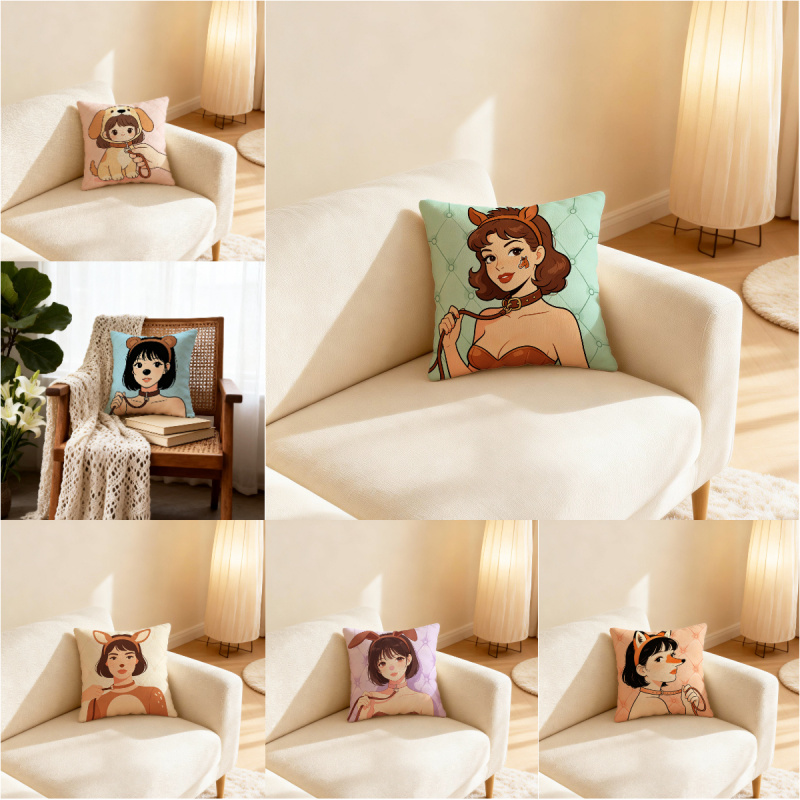 Euphoria Season 3 Woof Woof Gi - Pillow Insert 18X18 avaliação e preço