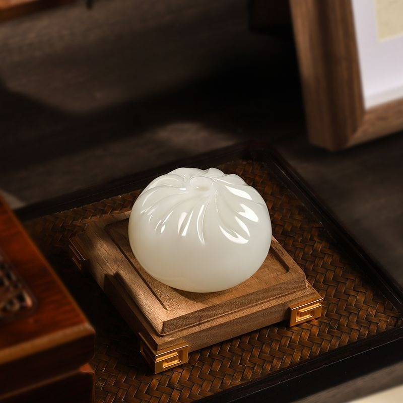 Lucky White Jade Bun Baozi Tea - Xt Home Textiles avaliação e preço