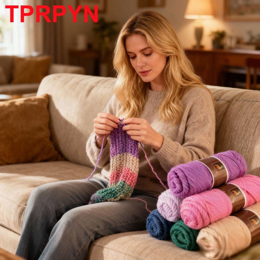 2Pcs total 200g Hand knitting  - Wool Blanket Herringbone avaliação e preço