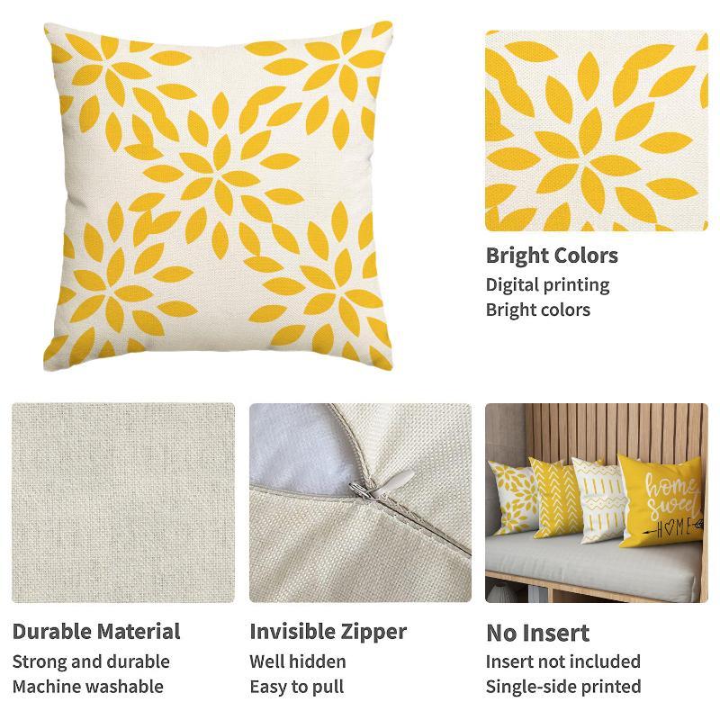 Geometric Pattern Pillow Case  - Home Textiles Usa avaliação e preço