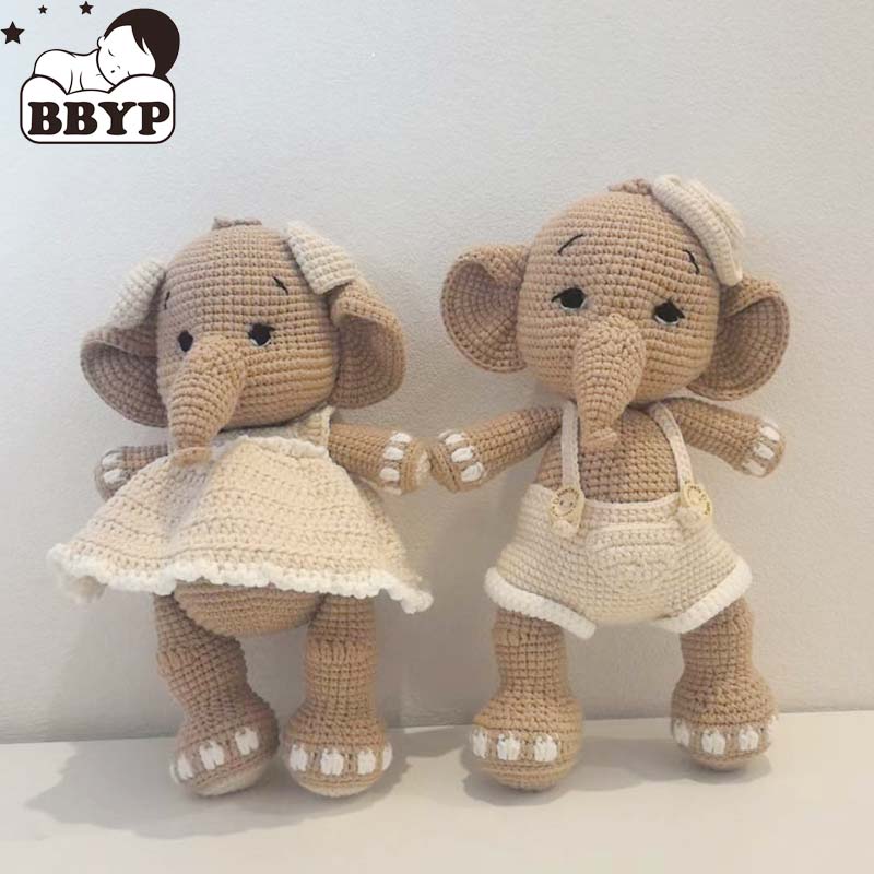 Handmade Crochet Elaphant Plus - Home Textiles Today avaliação e preço