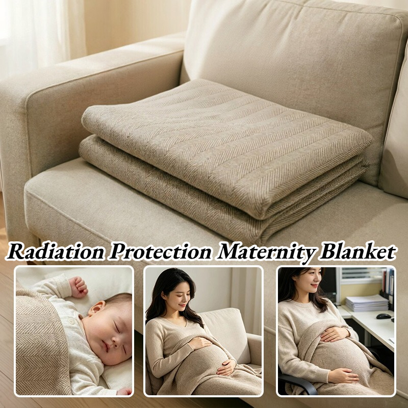 Radiation Protection Maternity - Wool Blanket Herringbone avaliação e preço