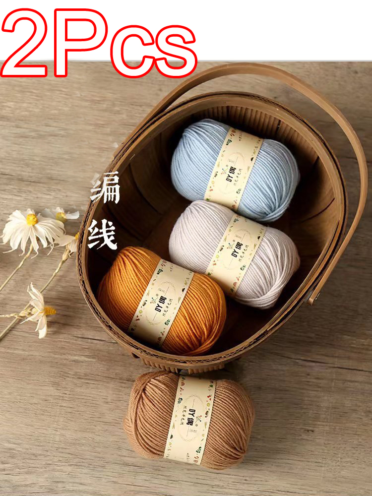 2Pcs 100% Wool Yarn Hand knitt - Wool Blanket Herringbone avaliação e preço