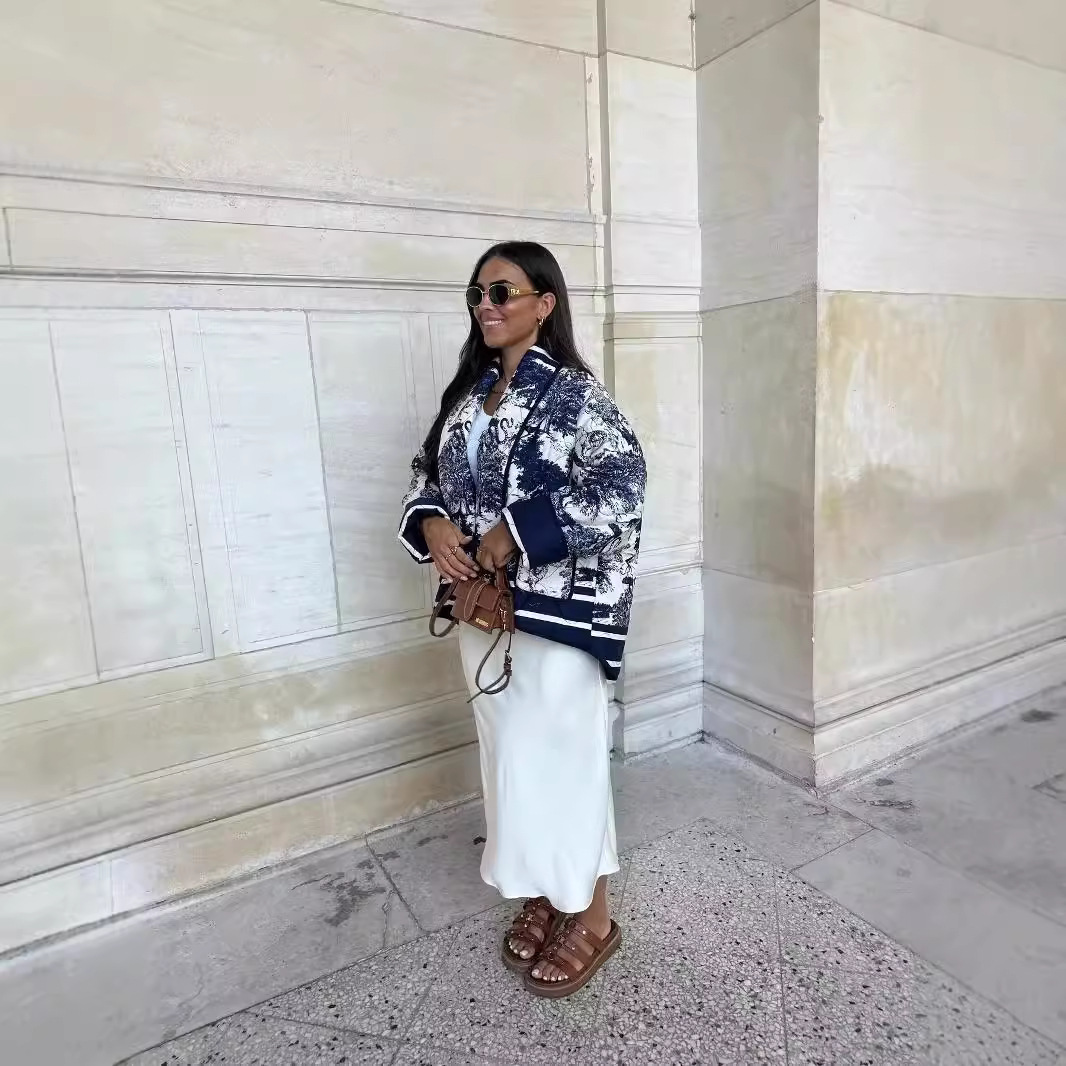 Women's Fashion Cotton Jacket  - Quilt Cotton Summer avaliação e preço