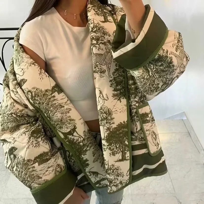 Women's Fashion Cotton Jacket  - Quilt Cotton Summer avaliação e preço