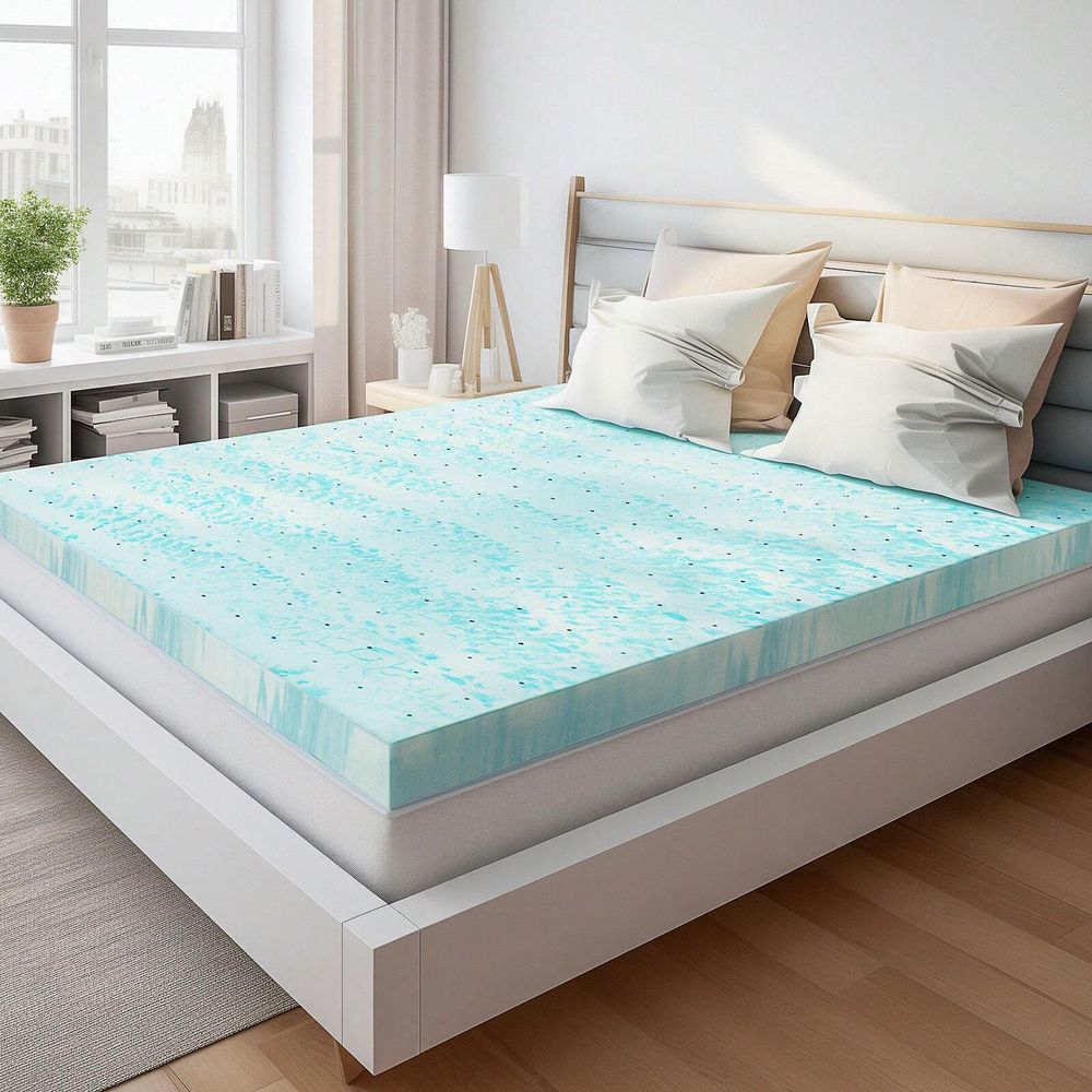 Memory Foam Mattress Topper 2  - Mattress Pad Topper avaliação e preço