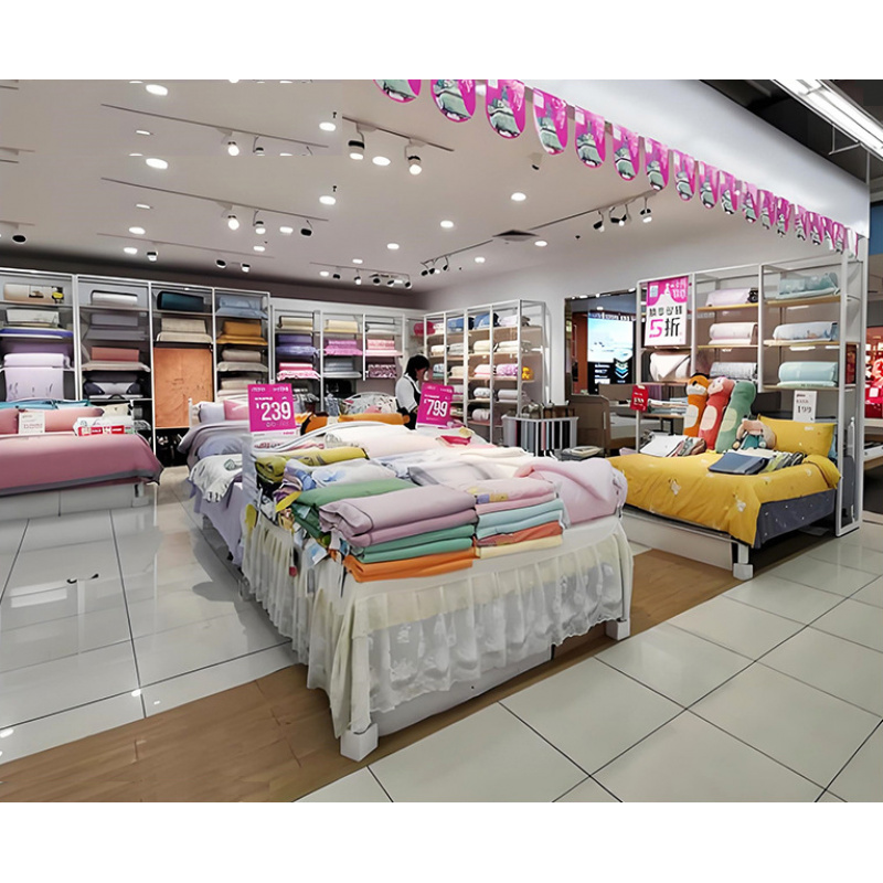 custom.Store Design Home Texti - Home Textiles Exhibition avaliação e preço