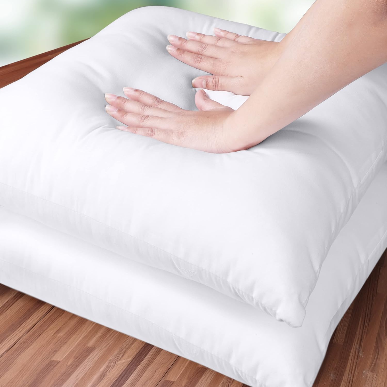 18x18 Pillow Inserts Set of 2, - Pillow Insert 18X18 avaliação e preço