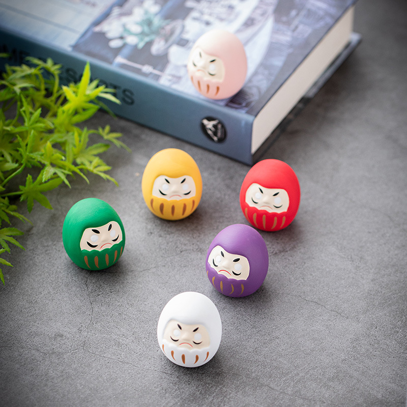 Japanese Ceramic Daruma Crafts - Xt Home Textiles avaliação e preço