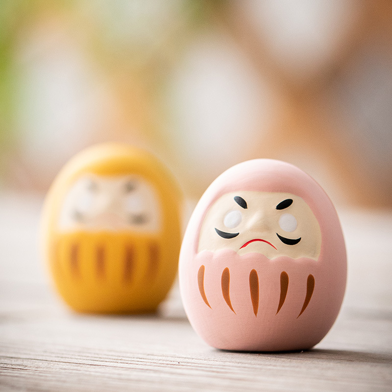Japanese Ceramic Daruma Crafts - Xt Home Textiles avaliação e preço