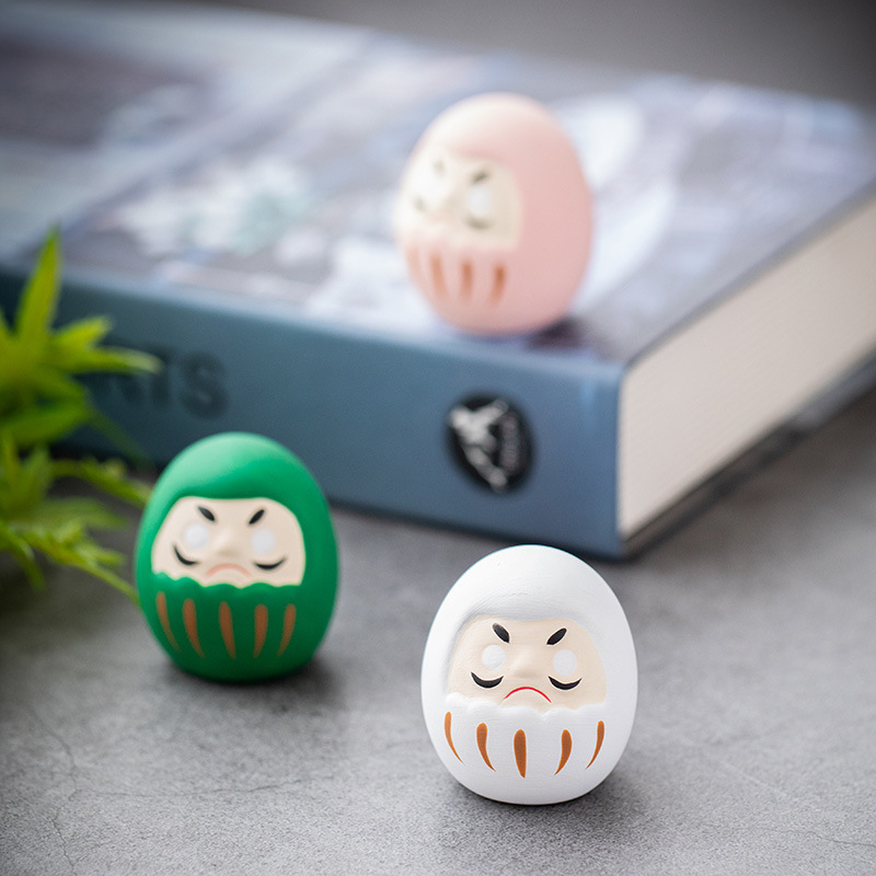 Japanese Ceramic Daruma Crafts - Xt Home Textiles avaliação e preço