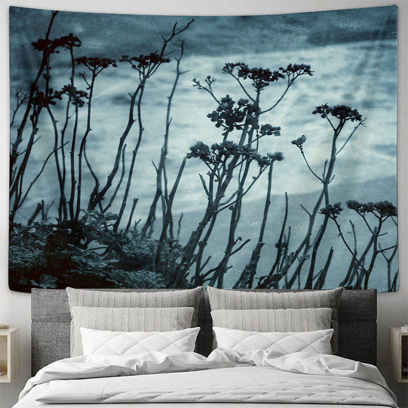 Bohemian Tapestry Nature Fores - Vintage Home Textiles avaliação e preço