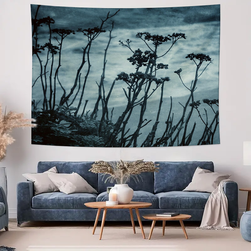 Bohemian Tapestry Nature Fores - Vintage Home Textiles avaliação e preço
