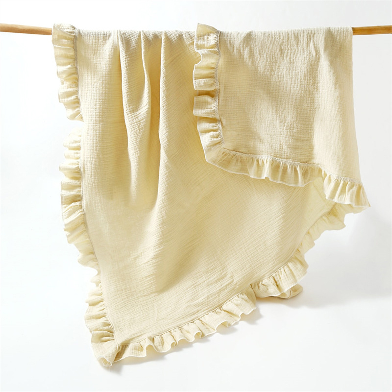 ins new baby solid color lace  - Quilt Cotton Summer avaliação e preço