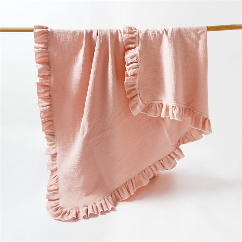 ins new baby solid color lace  - Quilt Cotton Summer avaliação e preço