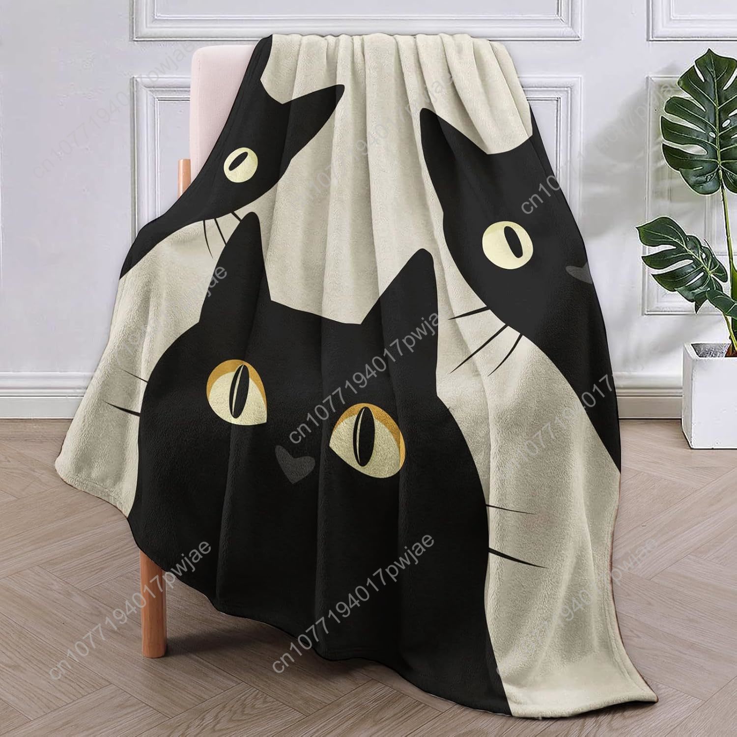 Funny Cat Blanket Gifts for Wo - Home Textiles Usa avaliação e preço
