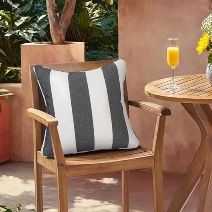 Outdoor Throw Pillow with Inse - Pillow Insert 18X18 avaliação e preço
