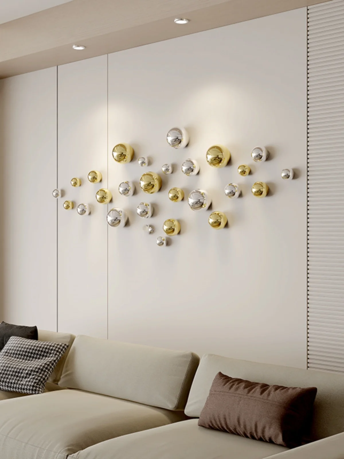 Wall Decor Imitation Stainless - Xt Home Textiles avaliação e preço