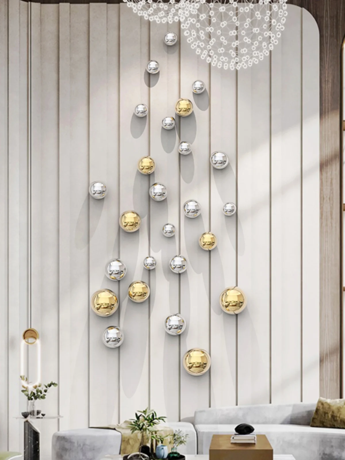 Wall Decor Imitation Stainless - Xt Home Textiles avaliação e preço